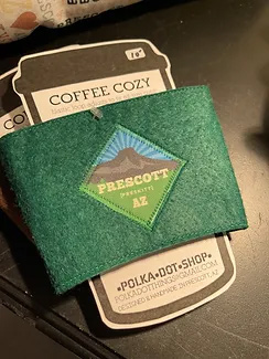 prescott coffee cozy